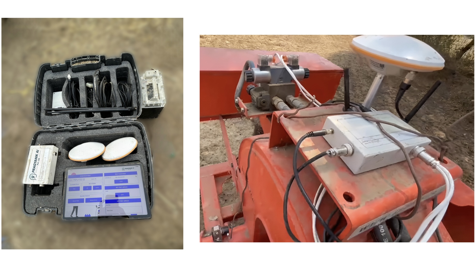 AI Based GNSS Land Leveler
